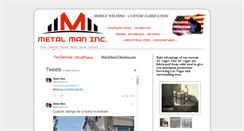 Desktop Screenshot of metalmanlv.com